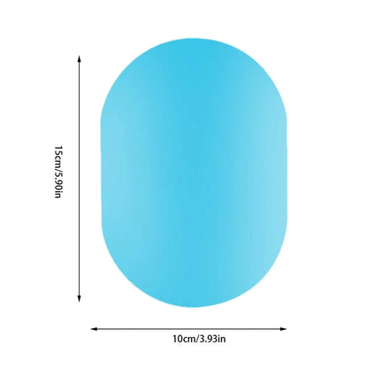 2pcs Universal Anti-Fog Anti-glare Rainproof Car Tuning Rearview Mirror Trim Film Cover Exterior Parts Car Glass Accessories