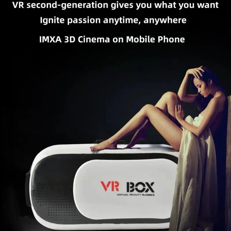 ४.७-६.१ इन्च एन्ड्रोइड स्मार्ट फोनहरूको लागि ३D VR चश्मा हेडसेट हेड-माउन्ट गरिएको समायोज्य VR भर्चुअल रियालिटी चलचित्र खेल हेलमेट