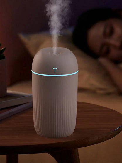 पोर्टेबल कप स्प्रे ह्युमिडिफायर, ४२० मिलि सेतो, अटोमोटिभको लागि सिंगल स्प्रे एरोमेटिक एसेन्शियल आयल डिफ्यूजर। USB एयर ह्युमिडिफायरहरू।