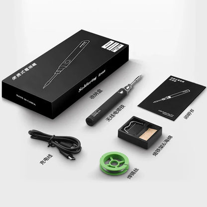 Xiaomi Wireless Charging Electric Soldering Iron Solder Iron Mini Portable Soldering Iron Tip Rework Accessories Tool Parts NEW