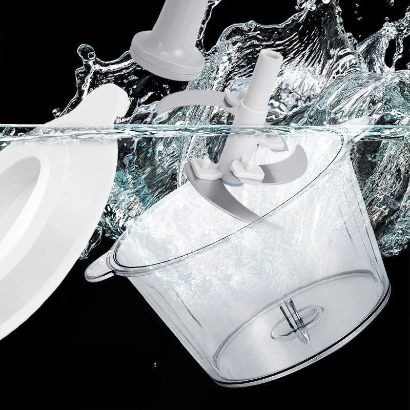 १ पीसीएस म्यानुअल तरकारी मिन्सर प्रेस प्रकार घरेलु लसुन मासु कटर ग्राइन्डर ह्विस्क स्टिर किचन फूड चोपर फूड प्रोसेसर