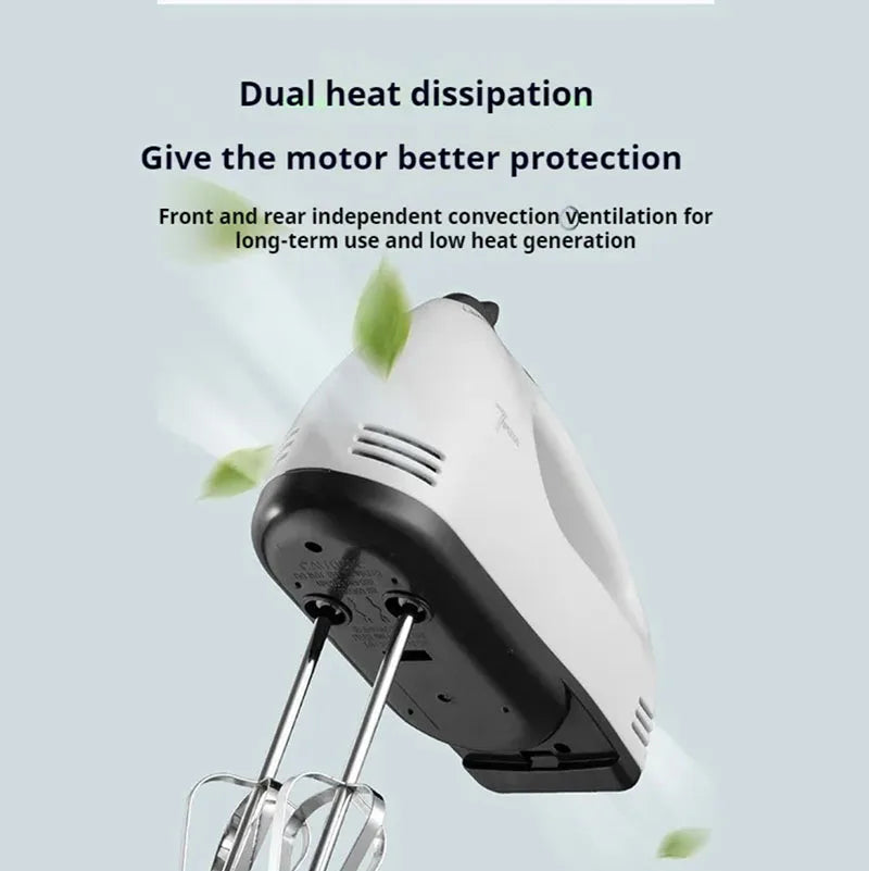 कारखाना आपूर्ति YR ह्यान्डहेल्ड इलेक्ट्रिक एग बिटर, घरेलु स्वचालित मिक्सर, एग सेतो र क्रिम बिटर, मिनी ७-स्पीड सेतो