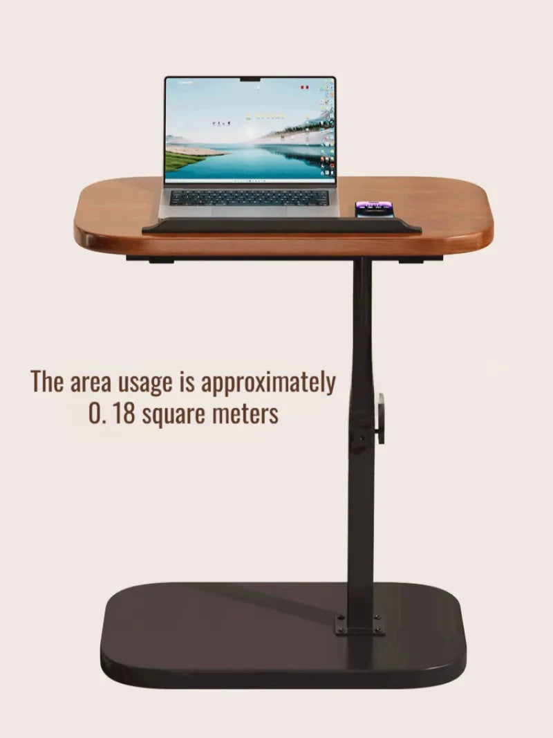 छात्रावास बेडसाइड टेबल घरायसी फोल्डेबल मोबाइल लिफ्ट कम्प्युटर डेस्क पोर्टेबल बैठक कोठा साइड टेबल शयनकक्ष आलस्य ल्यापटप डेस्क