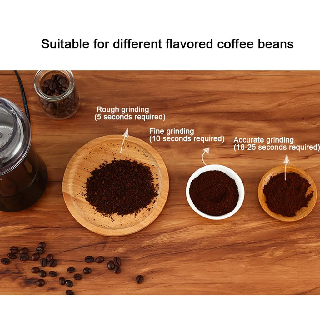 घरायसी इलेक्ट्रिक स्टेनलेस स्टील ग्राइन्डिङ मिलिङ मेसिन कफी बीन स्पाइस ग्राइन्डर