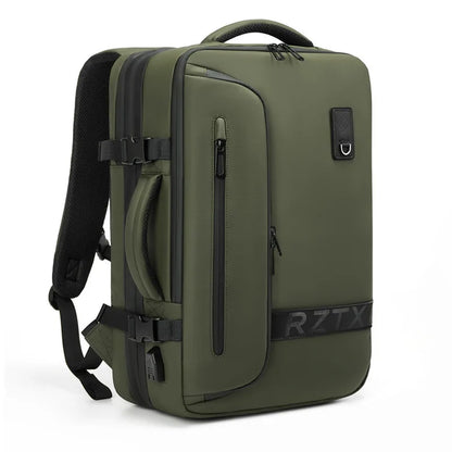 यात्रा पुरुष विस्तारित ल्यापटप ब्याकप्याक भ्याकुम कम्प्रेसन हाइकिङ ब्याकप्याक USB चार्जिङ व्यवसाय पम्पहरूको लागि ठूलो क्षमताको ब्याकप्याक