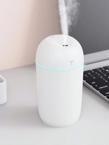 पोर्टेबल कप स्प्रे ह्युमिडिफायर, ४२० मिलि सेतो, अटोमोटिभको लागि सिंगल स्प्रे एरोमेटिक एसेन्शियल आयल डिफ्यूजर। USB एयर ह्युमिडिफायरहरू।