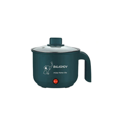 घरको भान्छाको लागि मिनी इलेक्ट्रिक कुकर २ जनाको खाना चाउचाउ सिंगल/डबल लेयर मल्टिफंक्शनल नन-स्टिक प्यान स्टीम कुकिंग मेसिन